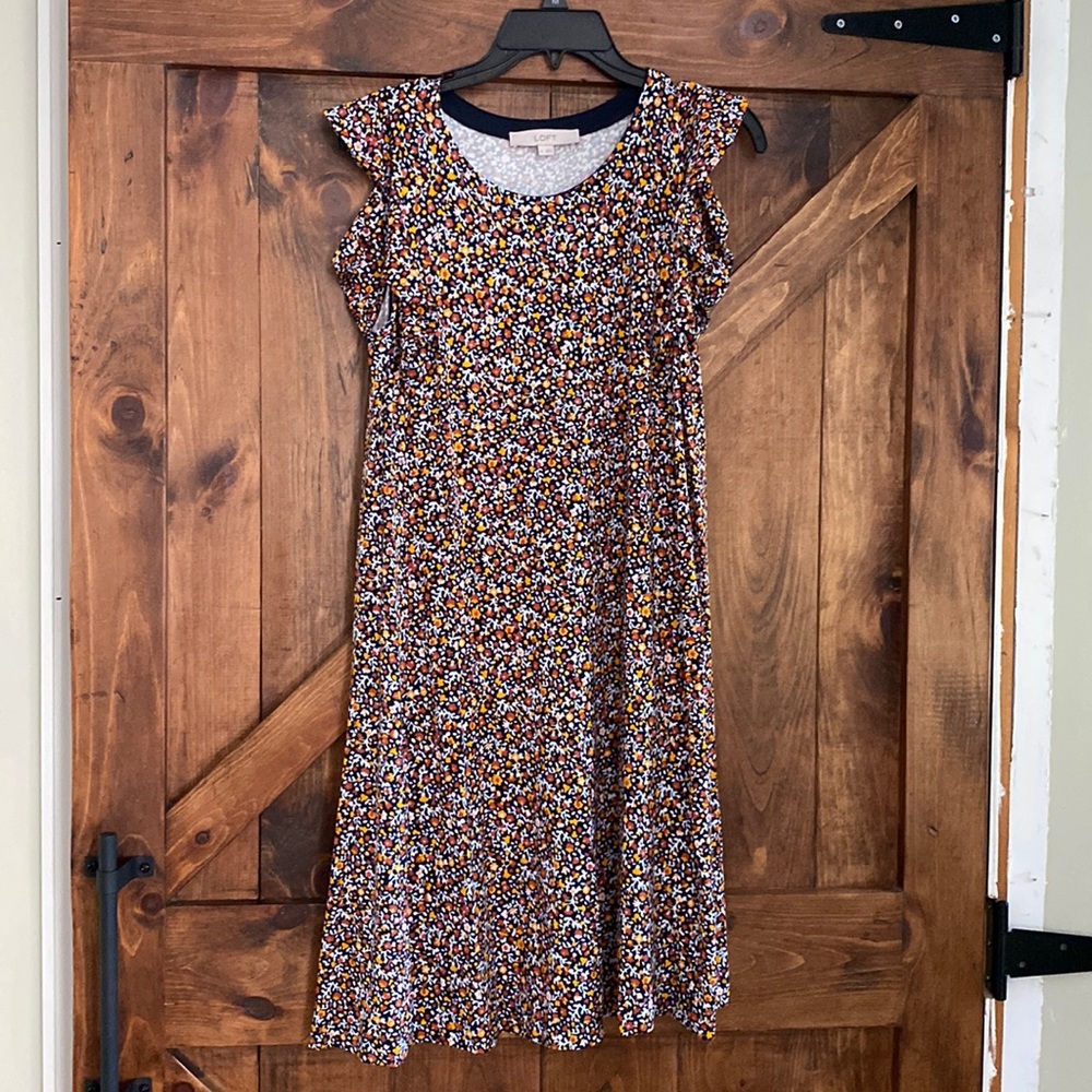Loft shift dress. Hits above knee